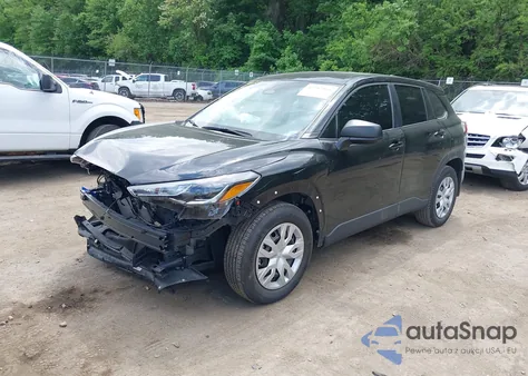 2023 Toyota Corolla Cross L z USA, uszkodzony, nr VIN 7MUAAABG8PV056556